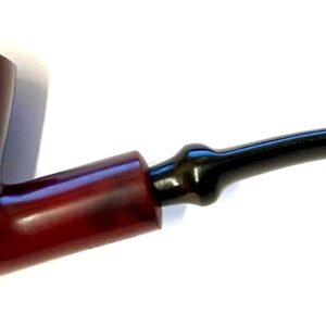 Pipa restaurada Meerschaum-Lined Bélgica – Modelo 270 (semi-curva)